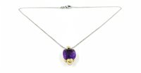 Collier Pasquale Bruni Femme in Or blanc Ametista  Ct 7192R606238 - 7192R606238